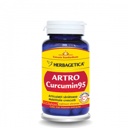 ARTRO CURCUMIN 95 (60 cps) - Reconstituie ţesuturile cartilaginoase